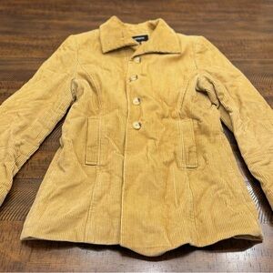 Express Mustard Corduroy Jacket